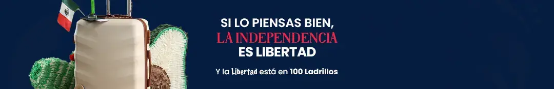 Portada para términos y condiciones de la promoción "Independencia es Libertad"